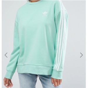 mint adidas hoodie